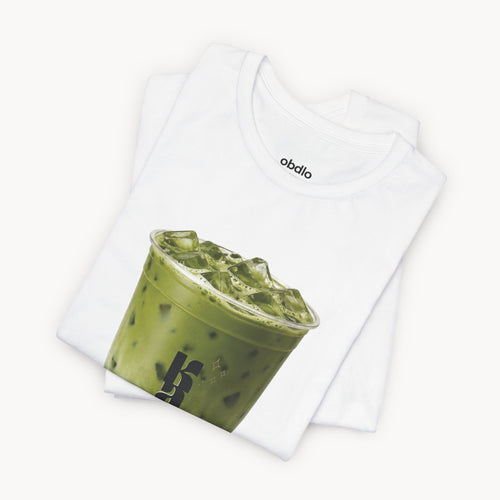 MATCHA ICED LATTE TEE — KAIA CALIFORNIA™