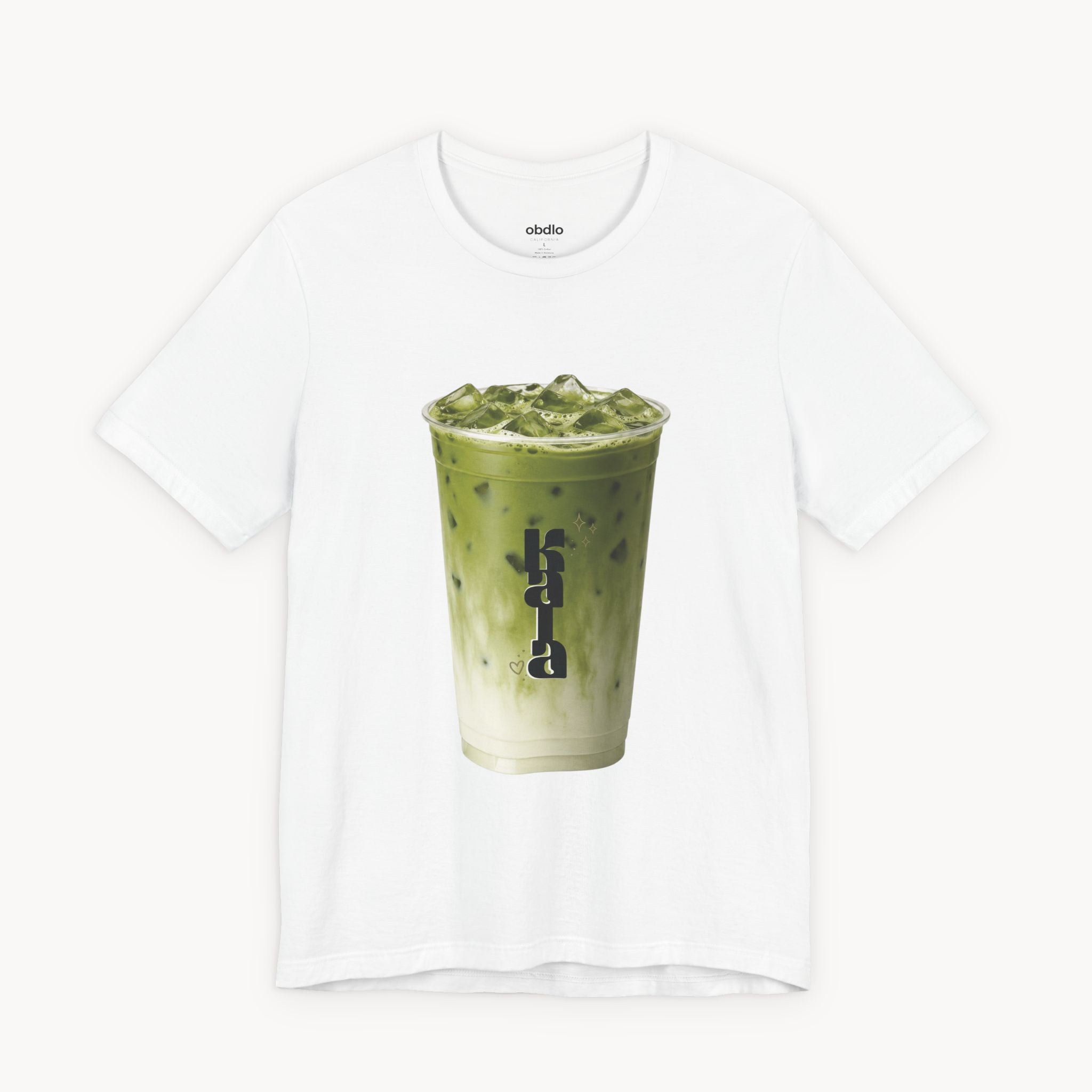MATCHA ICED LATTE TEE — KAIA CALIFORNIA™