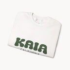 RETRO LOGO CREWNECK — KAIA CALIFORNIA™