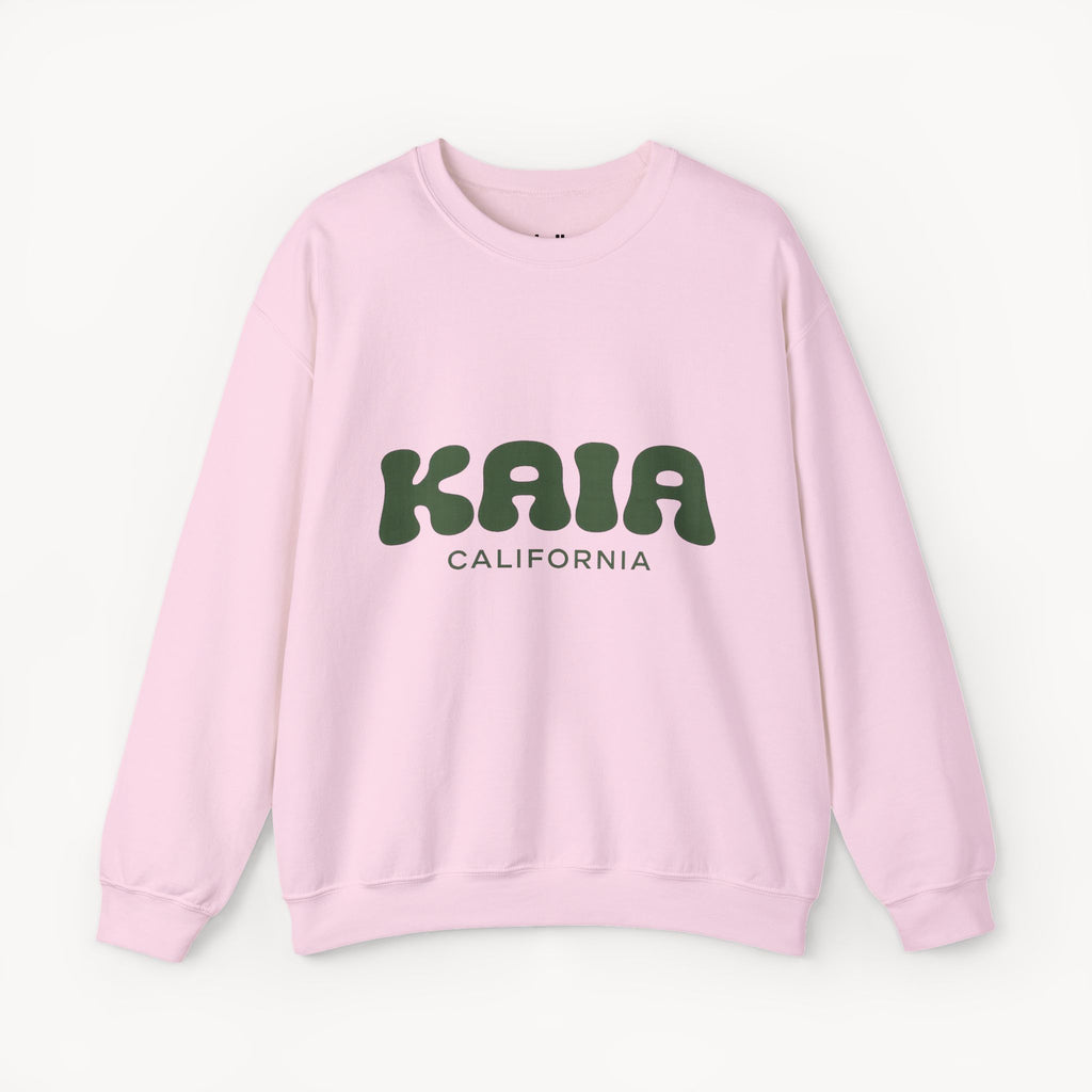 RETRO LOGO CREWNECK — KAIA CALIFORNIA™
