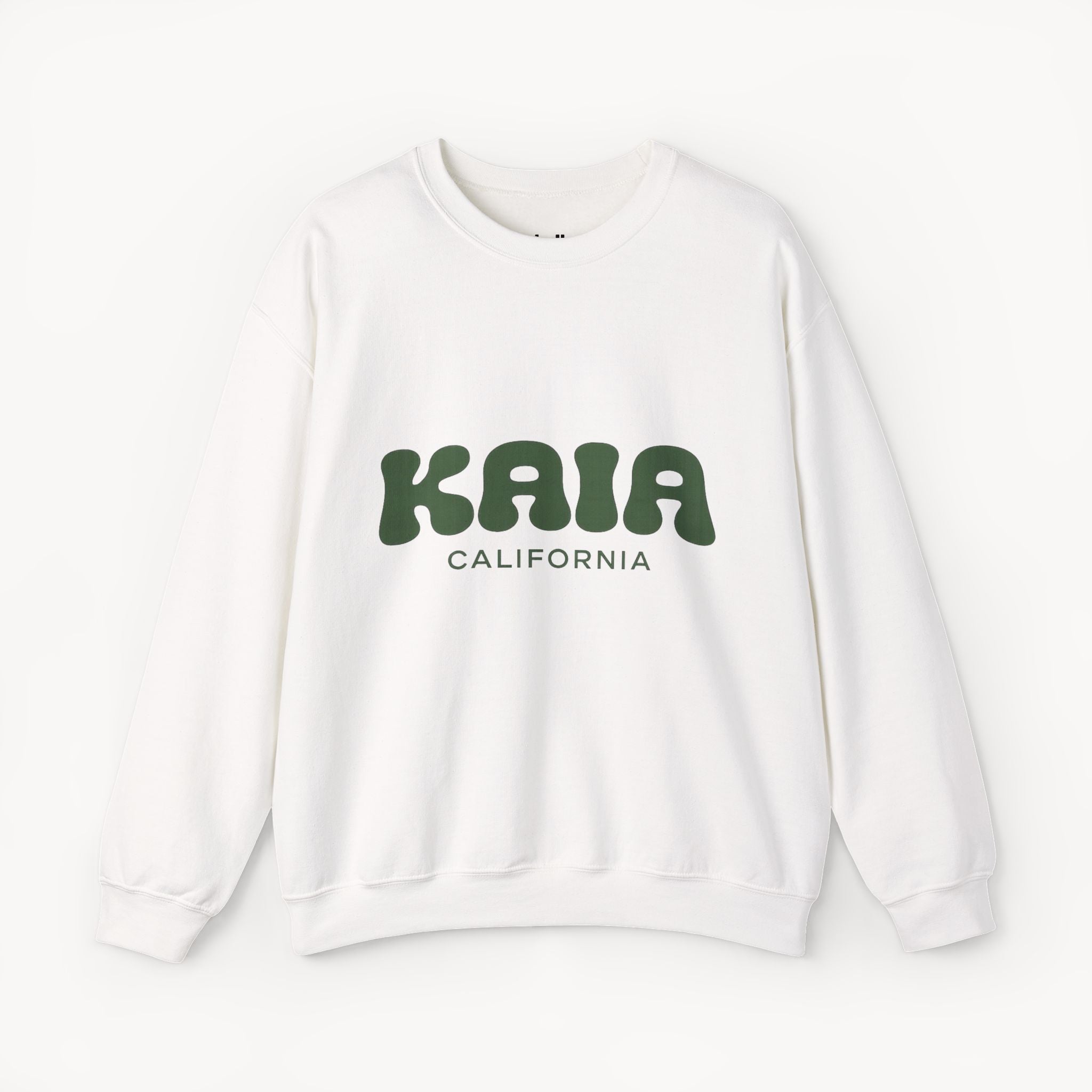 RETRO LOGO CREWNECK — KAIA CALIFORNIA™